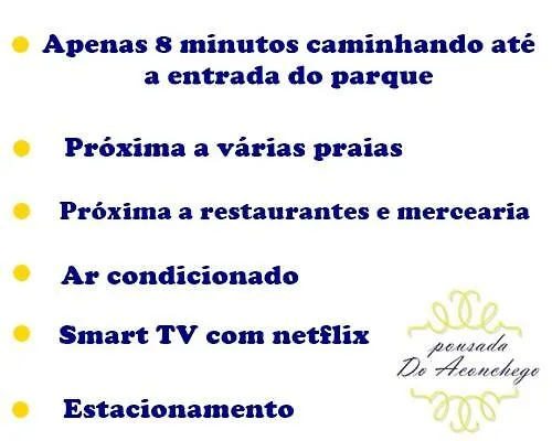 פנייה Pousada Do Aconchego